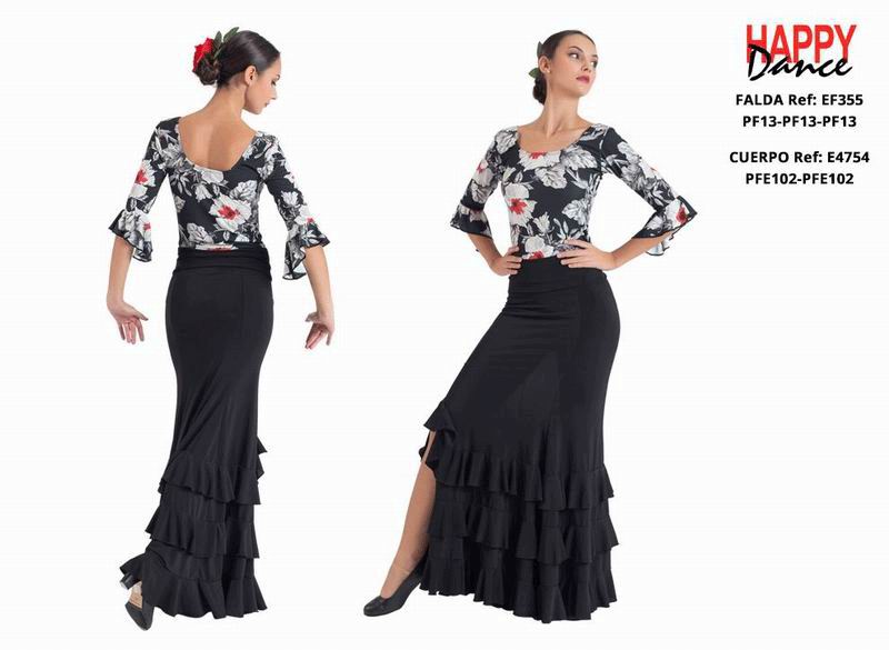Happy Dance. Flamenco Skirts for Rehearsal and Stage. Ref. EF355PF13PF13PF13